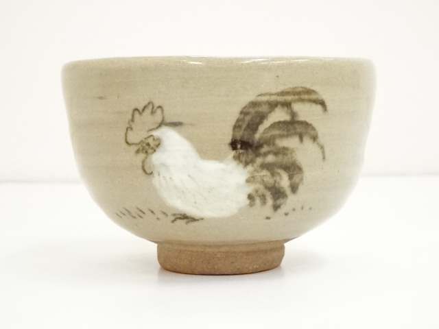 道具 ] - 道具 和田桐山造 鶏の絵茶碗（共箱） | ネットショップ圭